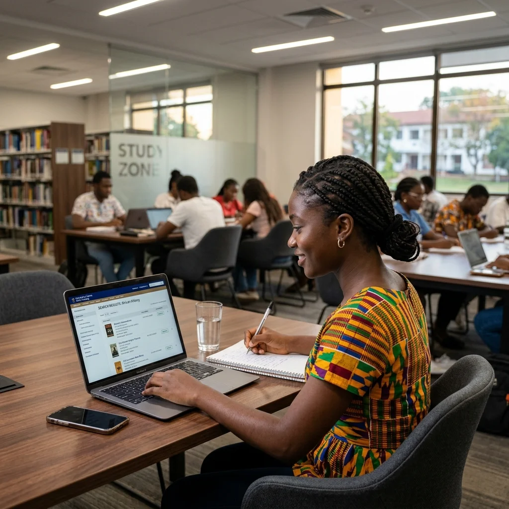 Digital Library Mockup